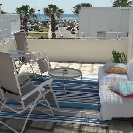 아파트 La Maison Blanche Con Terrazzo Panoramico 포르토 세자레오